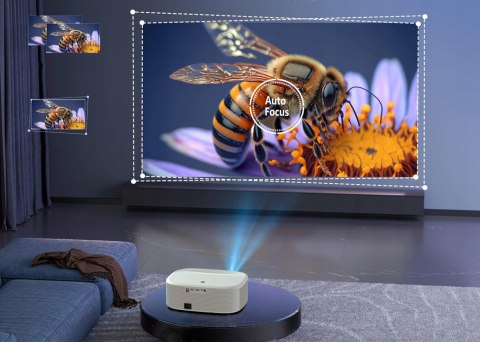Projektor Zenwire Yg691 Full Hd 4K, 24000Lm, Smart Tv, Wifi, Bluetooth