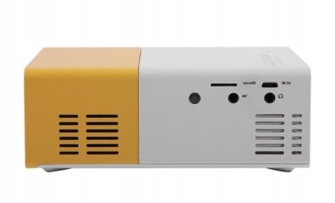 Przenośny Mini Projektor Led Full Hd Do Telefonu, Laptopa, Tableta Usb Hdmi