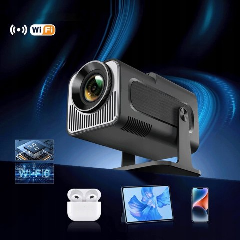 Przenośny Projektor Led 1080P Hy320 Z Androidem, Wifi I Bluetooth 5.0