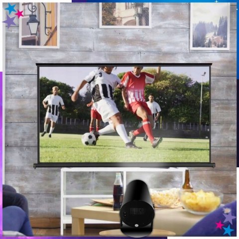 Mini Projektor Galaxia Hy300 Smart Tv Android Wifi Full Hd 180°