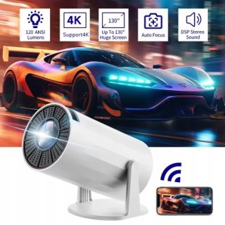 Mini Projektor Smart Android 11 | Hd 1080P | Przenośny | Wi-Fi I Bluetooth
