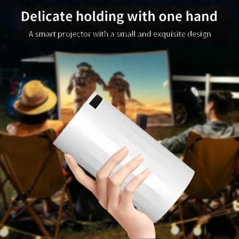 Mini Projektor Smart Android 11 | Hd 1080P | Przenośny | Wi-Fi I Bluetooth