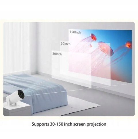 Mini Projektor Smart Android 11 | Hd 1080P | Przenośny | Wi-Fi I Bluetooth