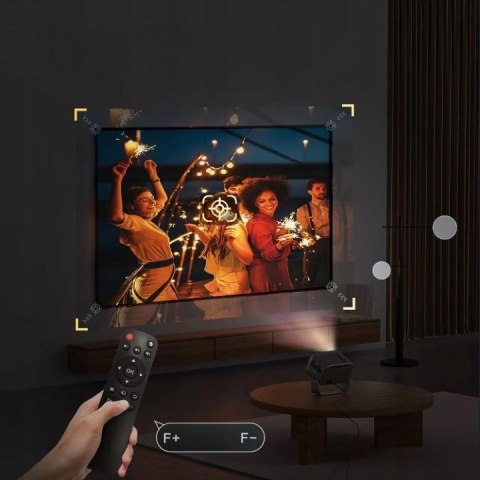 Mini Projektor Smart Pro 2024 Led Full Hd Z Androidem, Wifi I Bluetooth