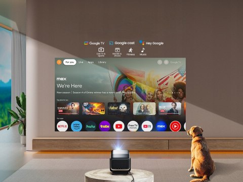 Projektor 4K Uhd Jmgo N1s Infinity Z Google Tv I 2600 Ansi Lumenów