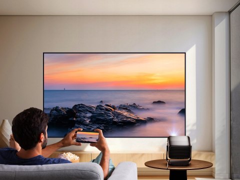 Projektor 4K Uhd Jmgo N1s Infinity Z Google Tv I 2600 Ansi Lumenów