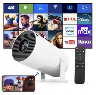 Projektor 4K Wifi Smart Tv Hy300 Pro 130 Android 2025 Z Pilotem