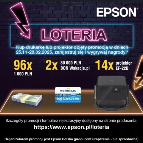 Projektor Epson Eh-Tw6150 4K Pro-Uhd 2800 Lumenów, Gaming, Kino Domowe