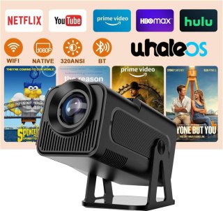 Projektor Full Hd 1080P Alwtniet Hy320 Z Wi-Fi 6 I Bluetooth 5.2