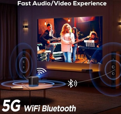 Projektor Izeeker Ipl610 4K 18000 Lm Wifi Bluetooth, Netflix, Hdmi