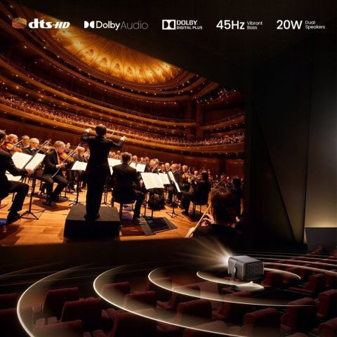 Projektor Jmgo N1s Ultimate 4K Uhd 3500 Ansi Lumen Google Tv