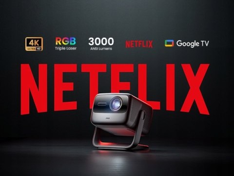 Projektor Laserowy Jmgo N1s Ultra 4K, Google Tv, 3000 Ansi Lumenów