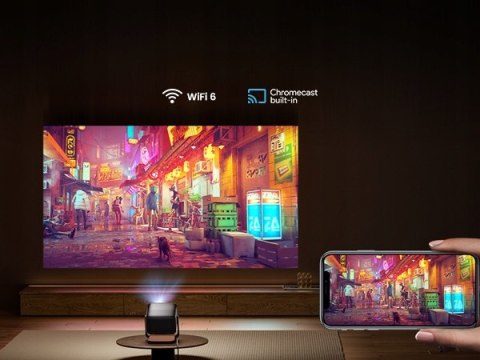 Projektor Laserowy Jmgo N1s Ultra 4K, Google Tv, 3000 Ansi Lumenów