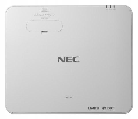 Projektor Laserowy Nec P627ul 6200 Ansi Lumen Cichy 22Db 4K Wejście 20K Hrs