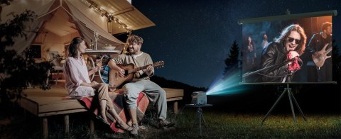 Projektor Led 10000Lm 1080P Z Wifi 5G, Autofokus, Krótkie Fokusem