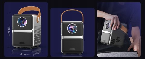 Projektor Led 10000Lm 1080P Z Wifi 5G, Autofokus, Krótkie Fokusem