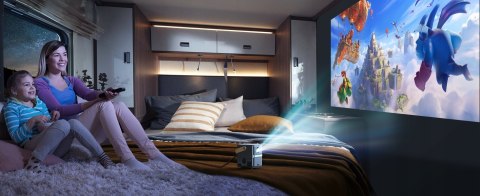 Projektor Led 10000Lm 1080P Z Wifi 5G, Autofokus, Krótkie Fokusem