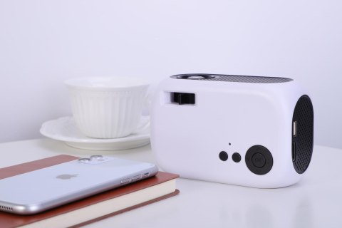 Projektor Led 1080P Przenośny 1200 Lumenów Do Domowego Kina I Prezentacji