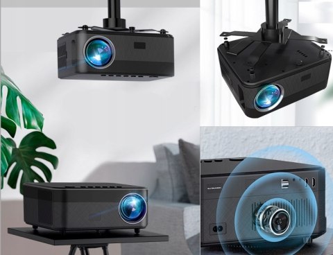 Projektor Led Cubot Sw10 Full Hd 150 Cali Wifi 5G, 2X Hdmi 2X Usb, Keystone