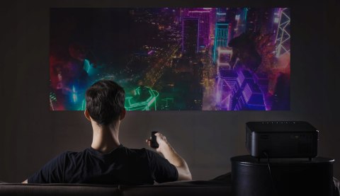 Projektor Led Cubot Sw10 Full Hd 150 Cali Wifi 5G, 2X Hdmi 2X Usb, Keystone