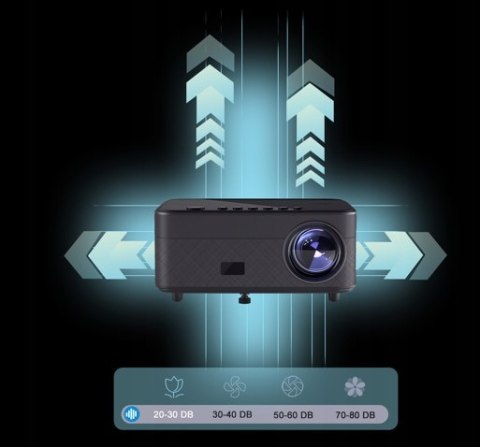 Projektor Led Cubot Sw10 Full Hd 150 Cali Wifi 5G, 2X Hdmi 2X Usb, Keystone