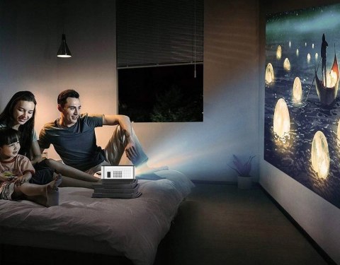Projektor Led Hd 3500Lm 177 Cali Wifi Android 6.0, 50K Godzin, 16:9/4:3