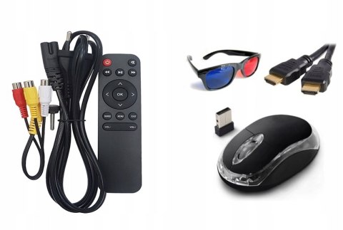 Projektor Led Hd 3500Lm 177 Cali Wifi Android 6.0, 50K Godzin, 16:9/4:3
