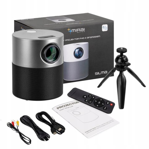 Projektor Led Mirai Optics Silma Mi-6001 Fhd 1920X1080 Wifi Bluetooth