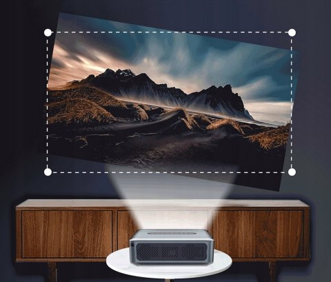 Projektor Led Wifi Bt Android Fhd 12K Ansi Lumenów 200'' Rzutnik Art X1pro