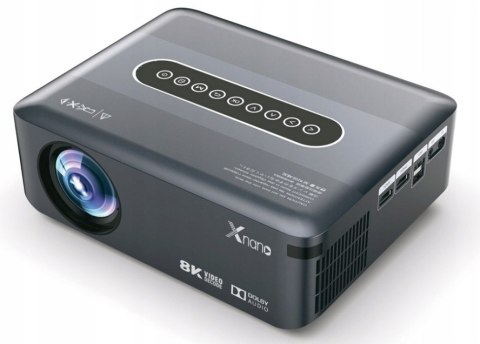 Projektor Led Wifi Bt Android Fhd 12K Ansi Lumenów 200'' Rzutnik Art X1pro