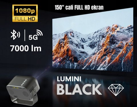 Projektor Mirai Optics Lumini 7000 Lumen Android 11 360° Rotacja 150