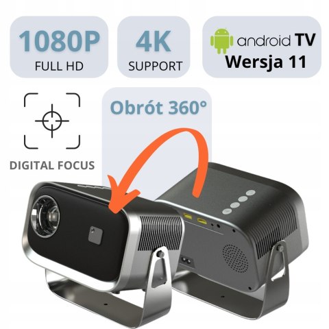 Projektor Mirai Optics Lumini 7000 Lumen Android 11 360° Rotacja 150