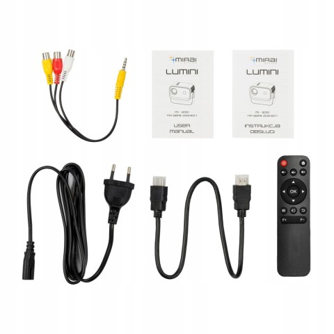 Projektor Mirai Optics Lumini 7000 Lumen Android 11 360° Rotacja 150