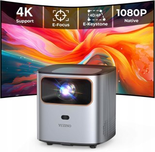 Projektor Yuzino Ak-26 1080P Fhd 4000Lm Bluetooth Wifi Hdmi Pilot Głośniki