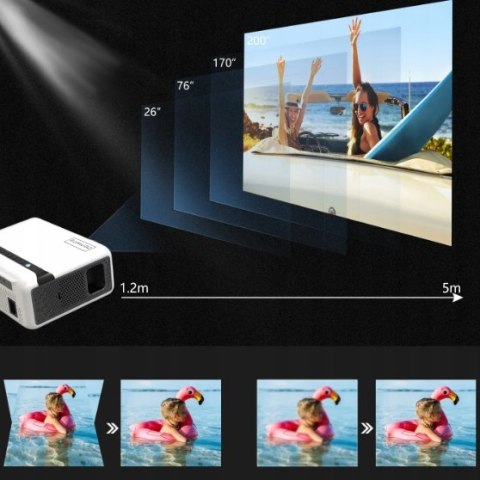 Projektor Zenwire E520h 4K Full Hd, Android 9.0, Wifi, Bluetooth, 9000 Lm