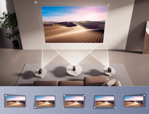 Projektor Xiaomi Mi L1 1080P 200Lm, Wifi, Bt, Google Tv, 40-120 Cale