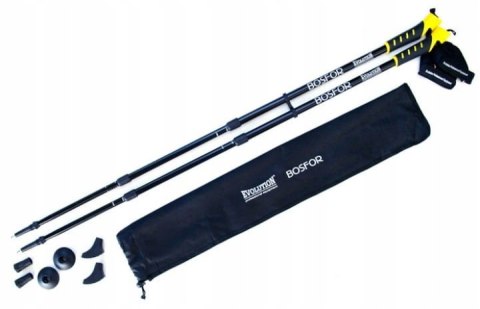 Kije Do Nordic Walking Evolution Bosfor Z Systemem Antishock 3-Sekcyjne