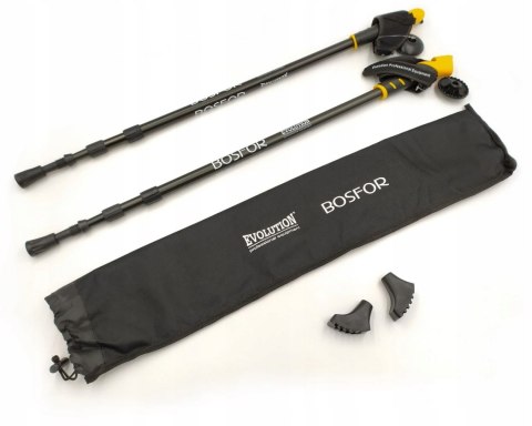 Kije Do Nordic Walking Evolution Bosfor Z Systemem Antishock 3-Sekcyjne