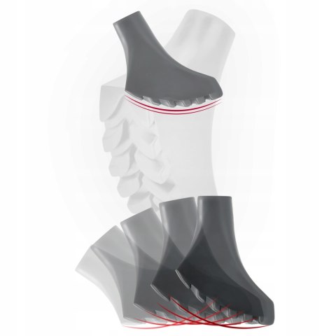 Kije Nordic Walking Składane, Regulowane Teleskopowe 65-140 Cm Do Trekkingu