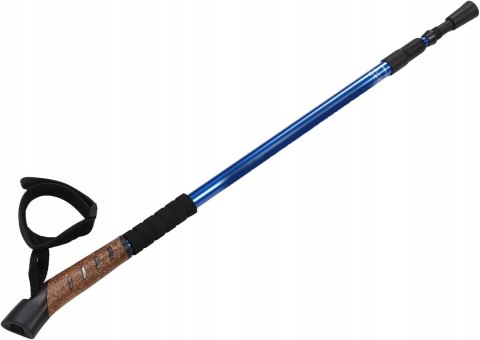 Kije Trekkingowe Nordic Walking 2X Regulowane 3Segmentowe Antishock Korkowe