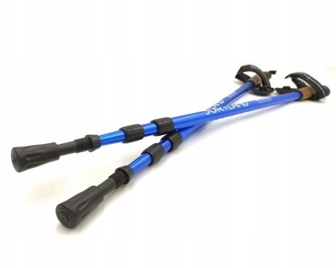 Kijki Nordic Walking Evolution Sortland 3-Sekcyjne Z Antishock 135 Cm
