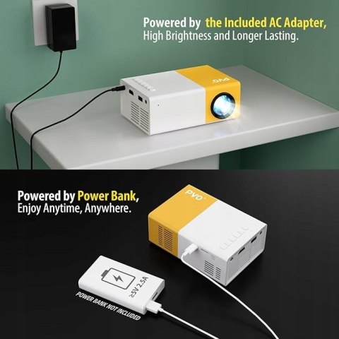 Mini Projektor Led 1080P 170 Cal, Bluetooth, Hdmi, Usb, Do Domu I Ogrodu