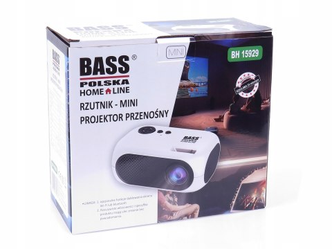 Mini Projektor Mobilny Led 1920X1080 2500Lm - Przenośny Rzutnik 100