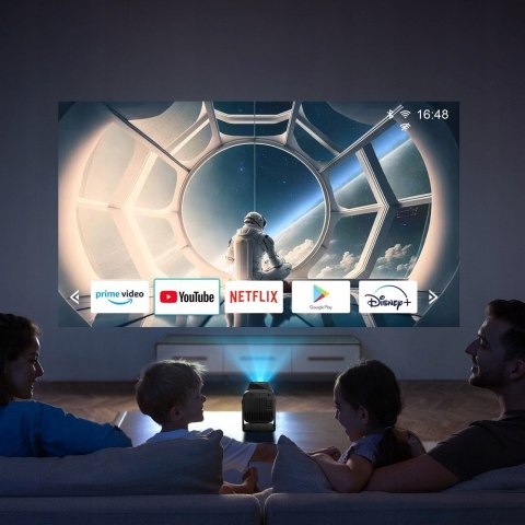 Profesjonalny Projektor Hy320 Pro 1080P Z Android 13 I Wifi Do Kina Domowego I Prezentacji