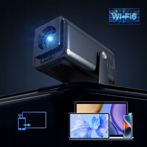 Profesjonalny Projektor Hy320 Pro 1080P Z Android 13 I Wifi Do Kina Domowego I Prezentacji