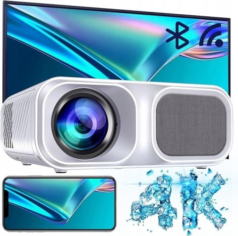 Projektor 1080P 9800 Lumen 5G Wifi Bluetooth Zoom Hdmi - Kino Domowe I Gry