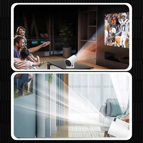Projektor Full Hd Android Tv Z Wifi, Bluetooth I Wbudowanym Głośnikiem