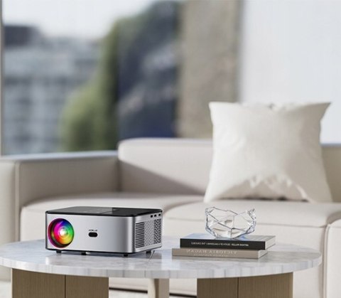 Projektor Horlat T02 25000 Lumenów Fhd 1080P 4K Wi-Fi Bluetooth Korekcja