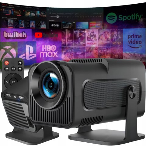 Projektor Hy320 Full Hd Smart Tv 4K Wifi Bluetooth 10000Lm 150