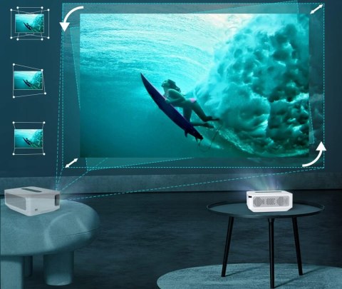 Projektor Led Smart Tv 4K Z Android, Wifi, Bluetooth, 12000 Lm, 240